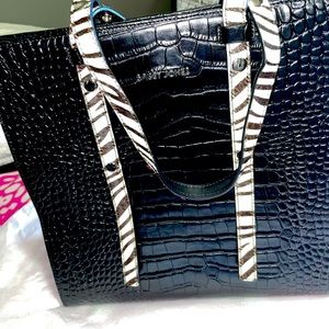 Sassy Jones Black Leather Carmen